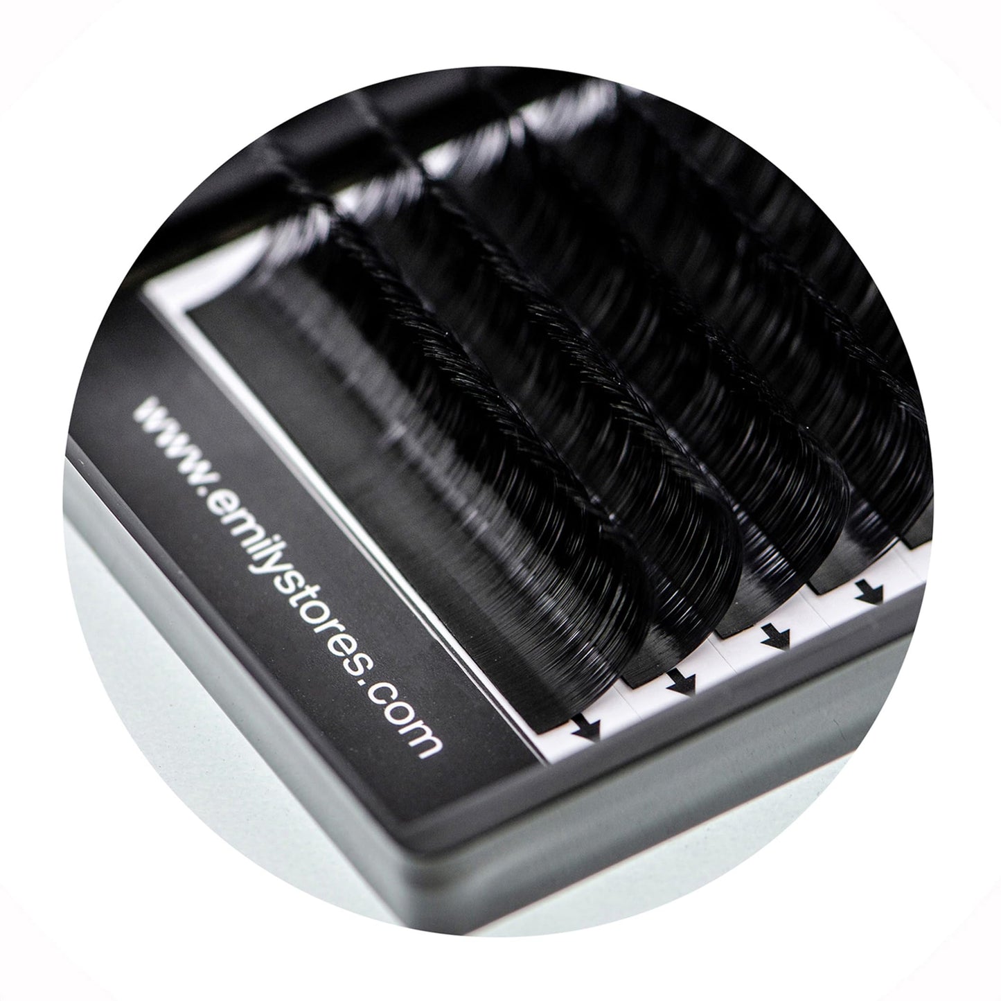 EMILYSTORES Lash Extensions 0.15mm Thickness B Curl Mixed 8-14mm Sizes Length Volume Individual Natural-Looking Eyelashes For Eyelash