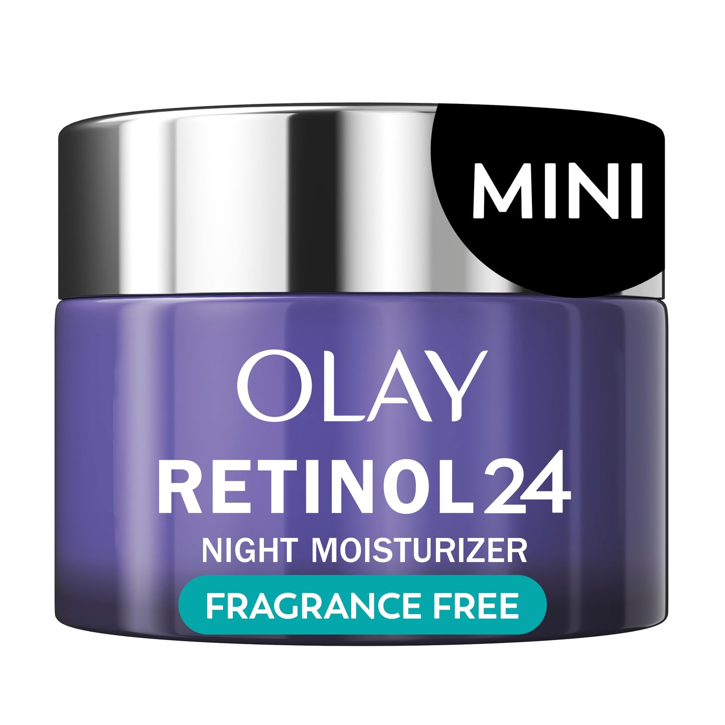 Olay Retinol 24 Face Moisturizer, Anti-Aging Night Cream for Women, Trial Size, Fragrance-Free, Non Greasy - Anti-Wrinkle, Smooth Fine Lines