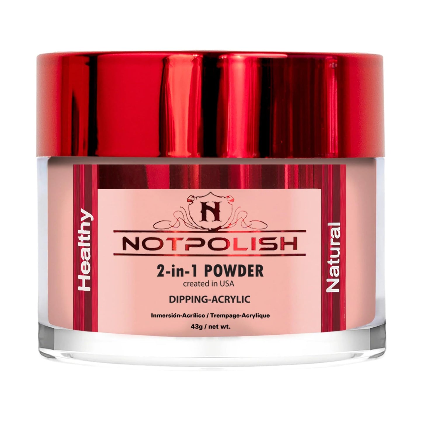 Notpolish Dip Powder for Nails - Artistic Perfect Dip in Nude Panther - Vibrant Color & Long Wear - For Dipping or Dabbing, No UV Needed - Clean Beauty & Personal Care Notpolish