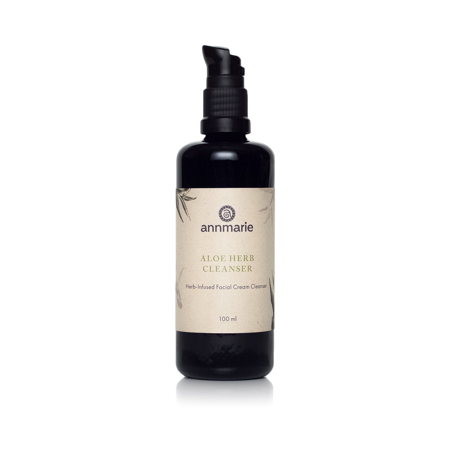 Annmarie Skin Care Aloe Herb Facial Cleanser - Gentle, pH-Balanced Cleanser with Aloe Vera, Coconut Oil & Calendula, Suitable for All Skin Types