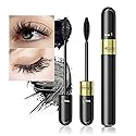 Tubing Mascara Waterproof & Smudge-Proof - 2-1 Long-Lasting Mascara Black Volumizing and Lengthening for Eye Makeup, No Clumping, Curling Eyelashes…