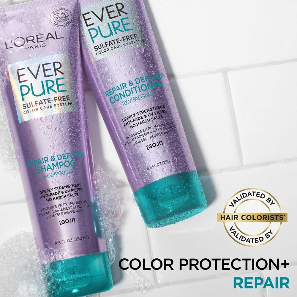 L’Oreal ParisEver Pure Volume Shampoo Lotus, 8.5 Fl Oz (Pack of 2)