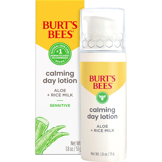 Burt’s Bees Sensitive Skin Bundle, Gentle Cream Facial Cleanser with Aloe and Moisturizing Face Cream with Aloe and Rice Milk, Natural Origin Beauty and Personal Care Burt's Bees Default Title