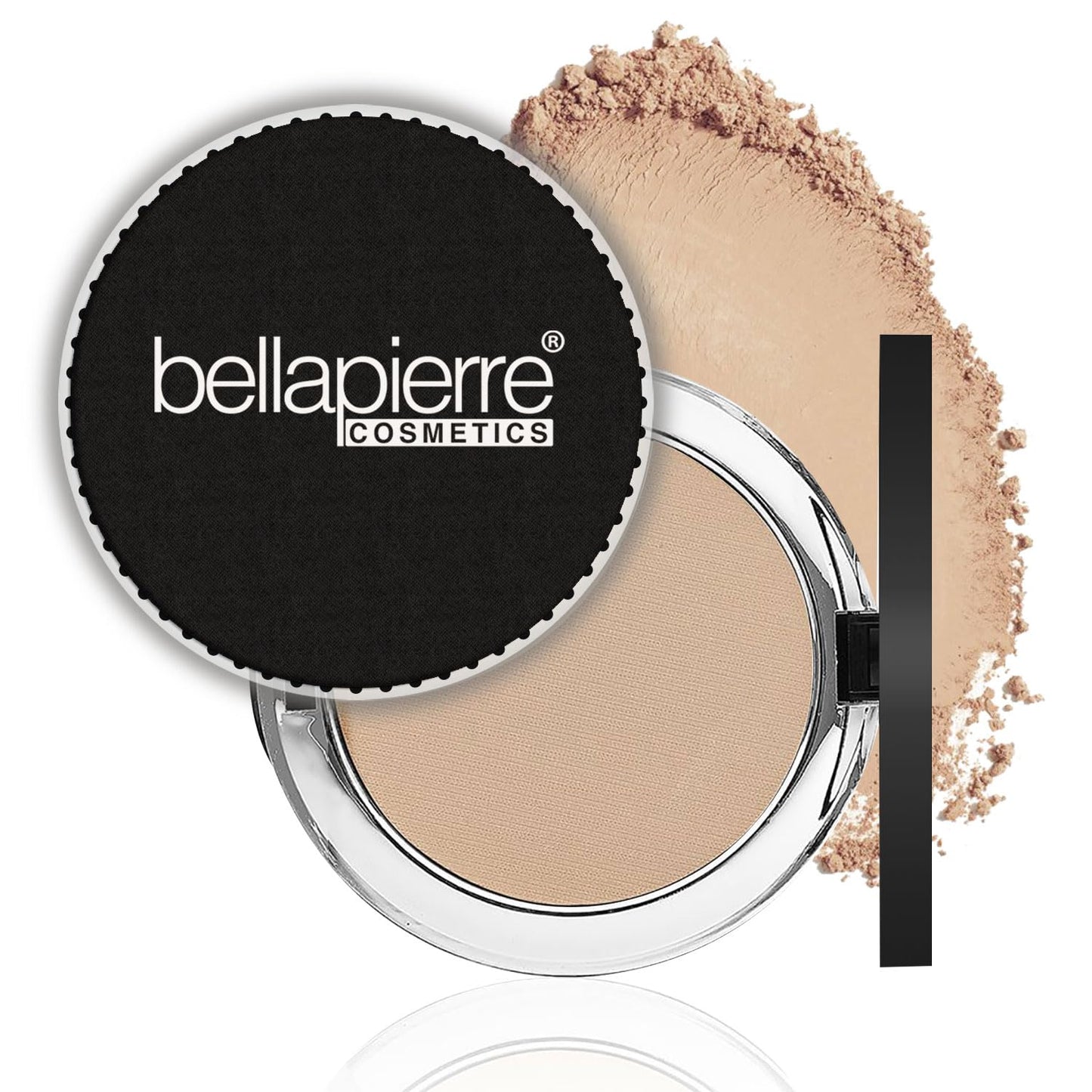 Bellapierre Compact Mineral Foundation SPF 15 - Pressed Powder Foundation, Concealer, Finishing & Setting Powder, On-the-Go Compact, Lightweight