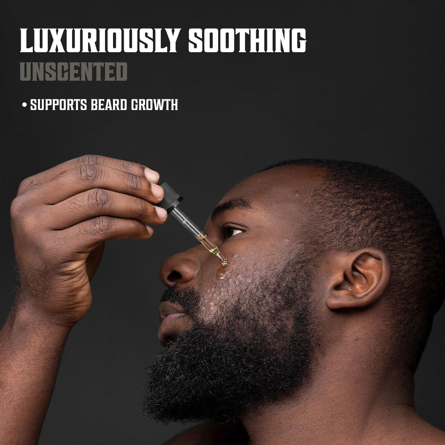 Viking Revolution Beard Oil for Men - Unscented - Natural Mens Beard Oil with Argan Oil and Jojoba Oil - Beard Softener, Strengthens and Moisturizes