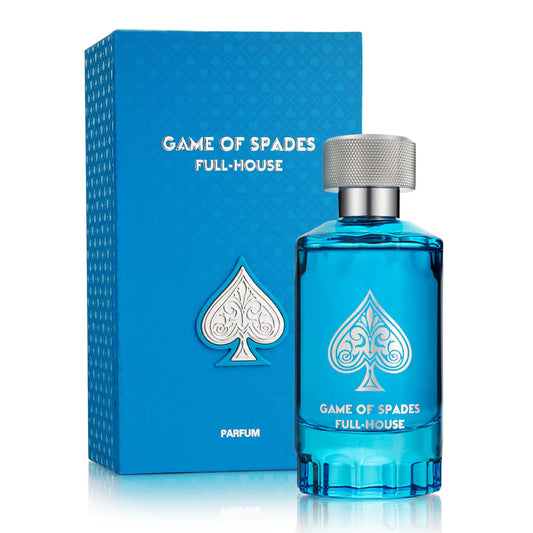 Jo Milano Game of Spades Full House Eau De Parfum Spray | 3.4 oz (100ml) | Cinnamon, Oud Wood, Neroli, Orange, Ginger Scent | Long Lasting Fragrance