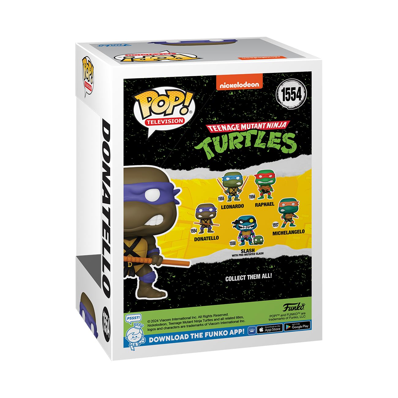 Funko POP! TV: Teenage Mutant Ninja Turtles (TMNT) - Donatello - Collectable Vinyl Figure - Gift Idea - Official Merchandise - for Kids & Adults - TV…