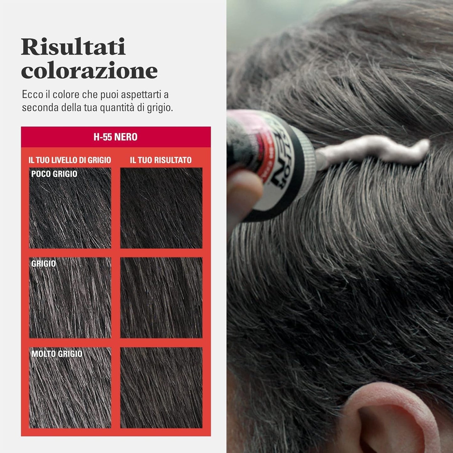 Just For Men Shampoo In #H-55 Haircolor Real Black (2 Pack)
