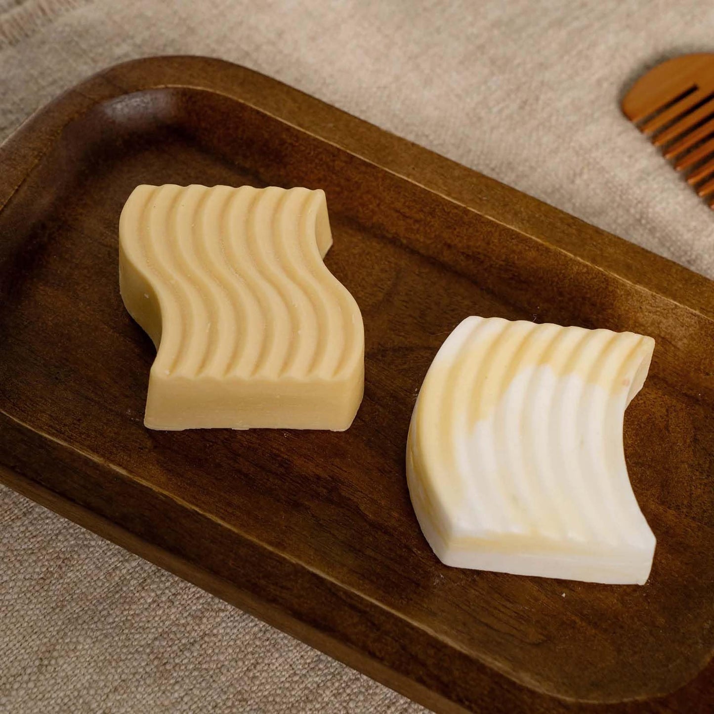 Bar and Bar Shampoo and Conditioner Bar Set - Smooth + Sleek - Anti-Frizz Solid Hair Care Duo - Frizzy Hair - Smoothing - Bergamot & Ocean, 3.5 oz