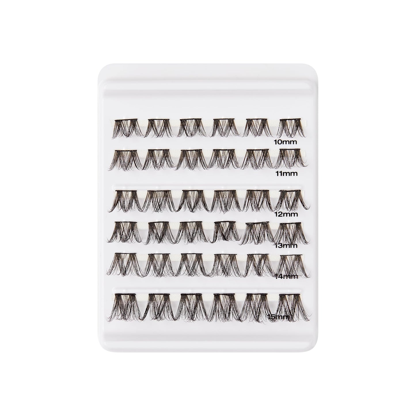 i-ENVY Cluster Palette Lash Refill, DIY Lash Makeup, Clusters False Eyelash, Varied Length, Customizable Under Lash Extension Layering (Deep 10-15MM…