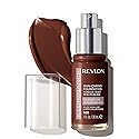 Revlon Illuminance Skin-Caring Liquid Foundation, Hyaluronic Acid, Hydrating and Nourishing Formula with Medium Coverage, 609 Sienna, 1 fl oz