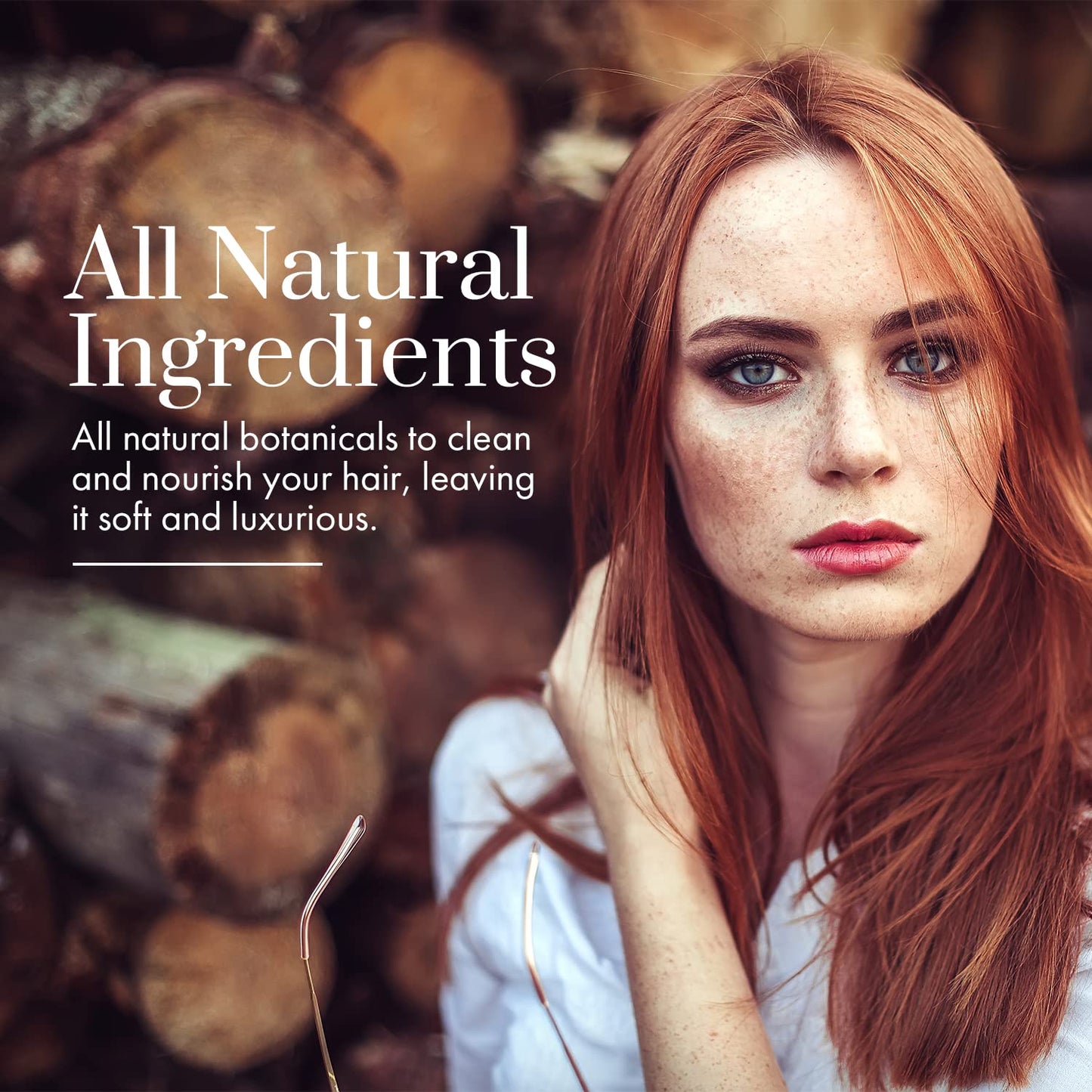 Just for Redheads Dream Shampoo and Leave In Conditioner Duo - Complete Hair Care Products for Red Hair - Volumizing Shampoo and Conditioner