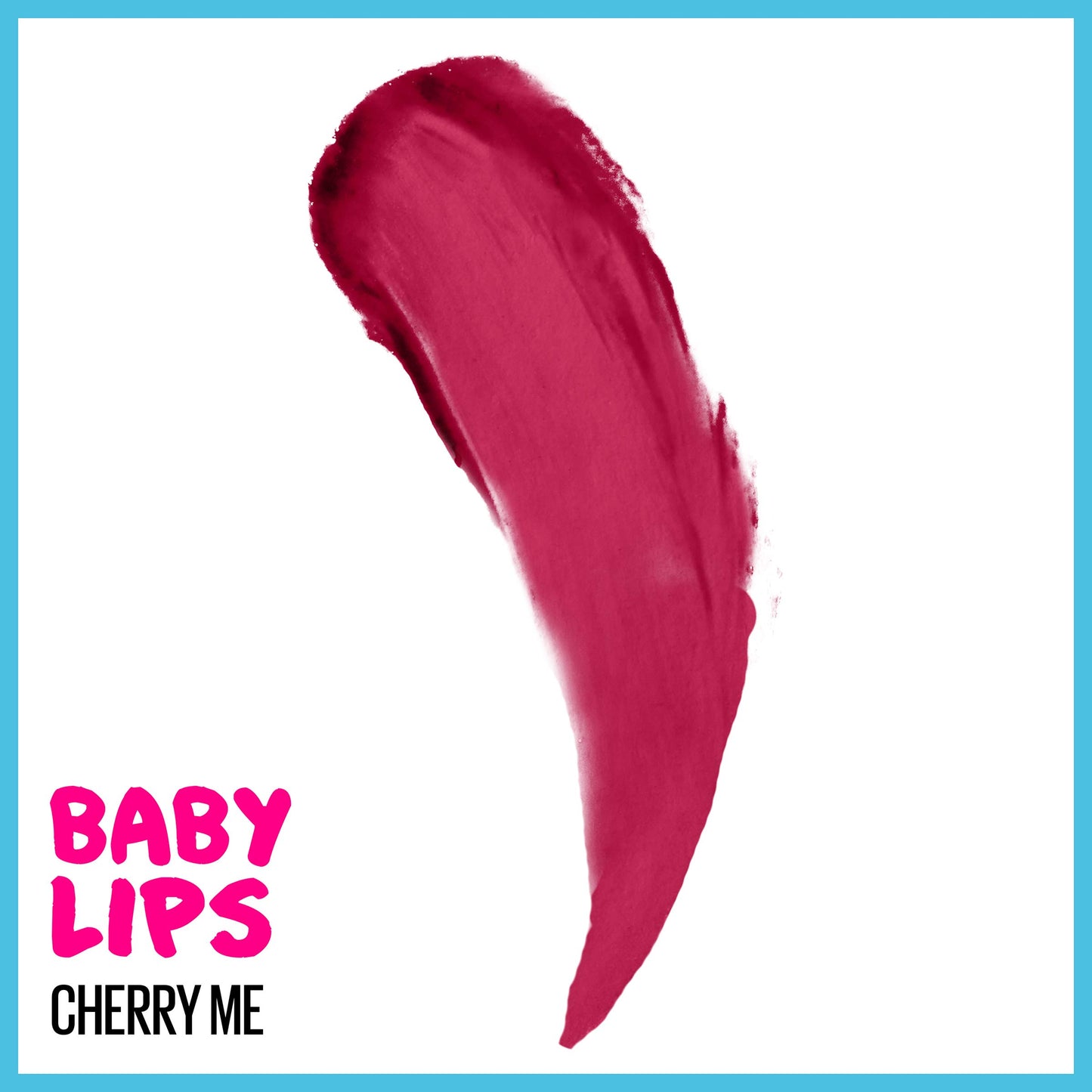 Maybelline Baby Lips Moisturizing Lip Balm , Cherry Me 0.15 oz (Pack of 6)