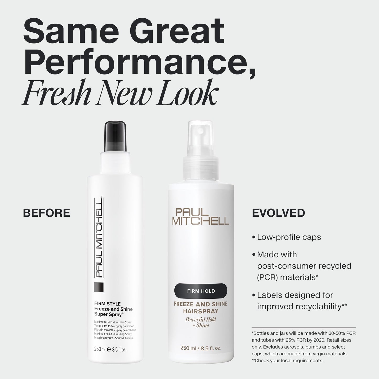 Paul Mitchell Freeze and Shine Super Hairspray, Maximum Hold, Shiny Finish Hairspray, For Coarse Hair, 33.8 fl. oz.
