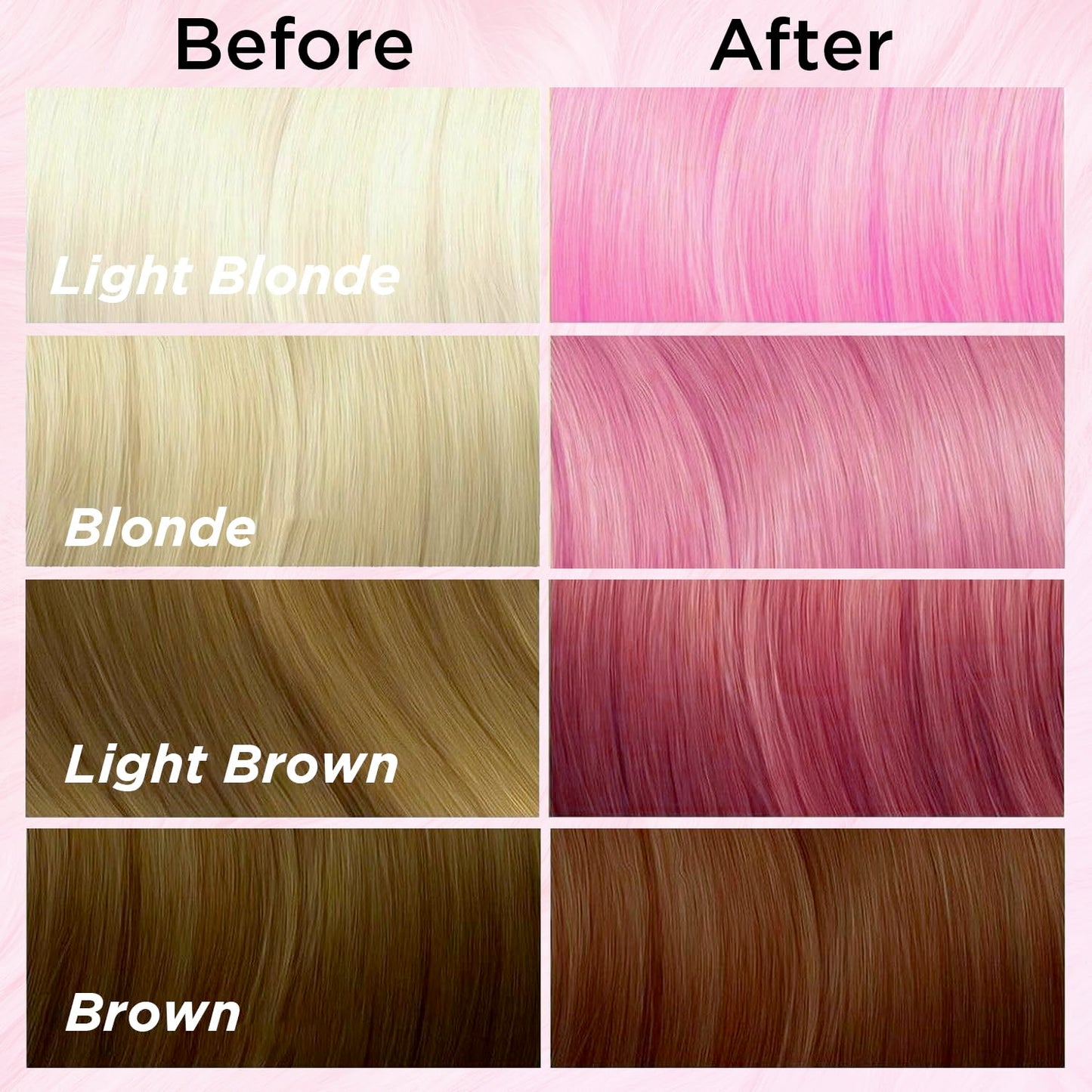 MOEHAIR VOODOO Pink Hair Dye, 8 Oz (Puppy Love), Pastel Pink, Vegan & Cruelty-Free, Semi-Permanent Hair Color, Intermixable, Ammonia, Sulfate