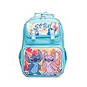 Ruz - Stitch Large School backpack with Padded Back and Adjustable Straps