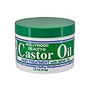 Hollywood Beauty Castor Oil Hair Treatment, with mink 7.5 oz (Pack of 6)