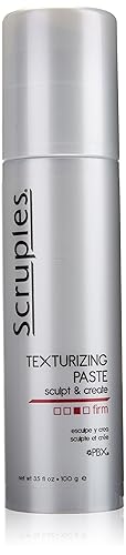 Scruples Texturizing Hair Paste - Creative Sculpting Clay for Extreme Volume - Improves Separation, Control & Hair Texture - Firm + Pliable Hold