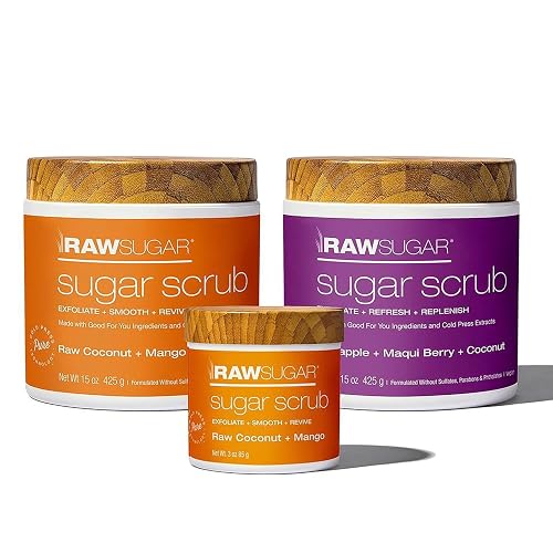 Raw Sugar Sugar Scrub Set Beauty & Personal Care RAW SUGAR