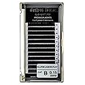Ellipse Lash 0.15mm Thickness B Curl 8mm Length Flat-Shaped Volume Individual Flat Eye Lashes for Eyelash ExtensionsFake(Ellipse,Flat 0.15,B,8mm)