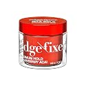 KISS COLORS & CARE Maximum Hold Edge Fixer, Non-Greasy Gel Formula Infused With Biotin B7, 24 Hour Hold, ‘Strawberry Acai’ Scented, 3.38 Fl. Oz. (100