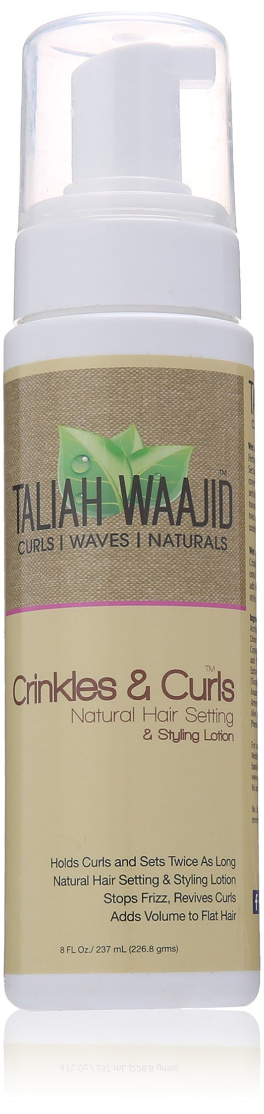 Taliah Waajid Crinkles & Curls Natural Hair Setting & Styling Lotion - 8 oz
