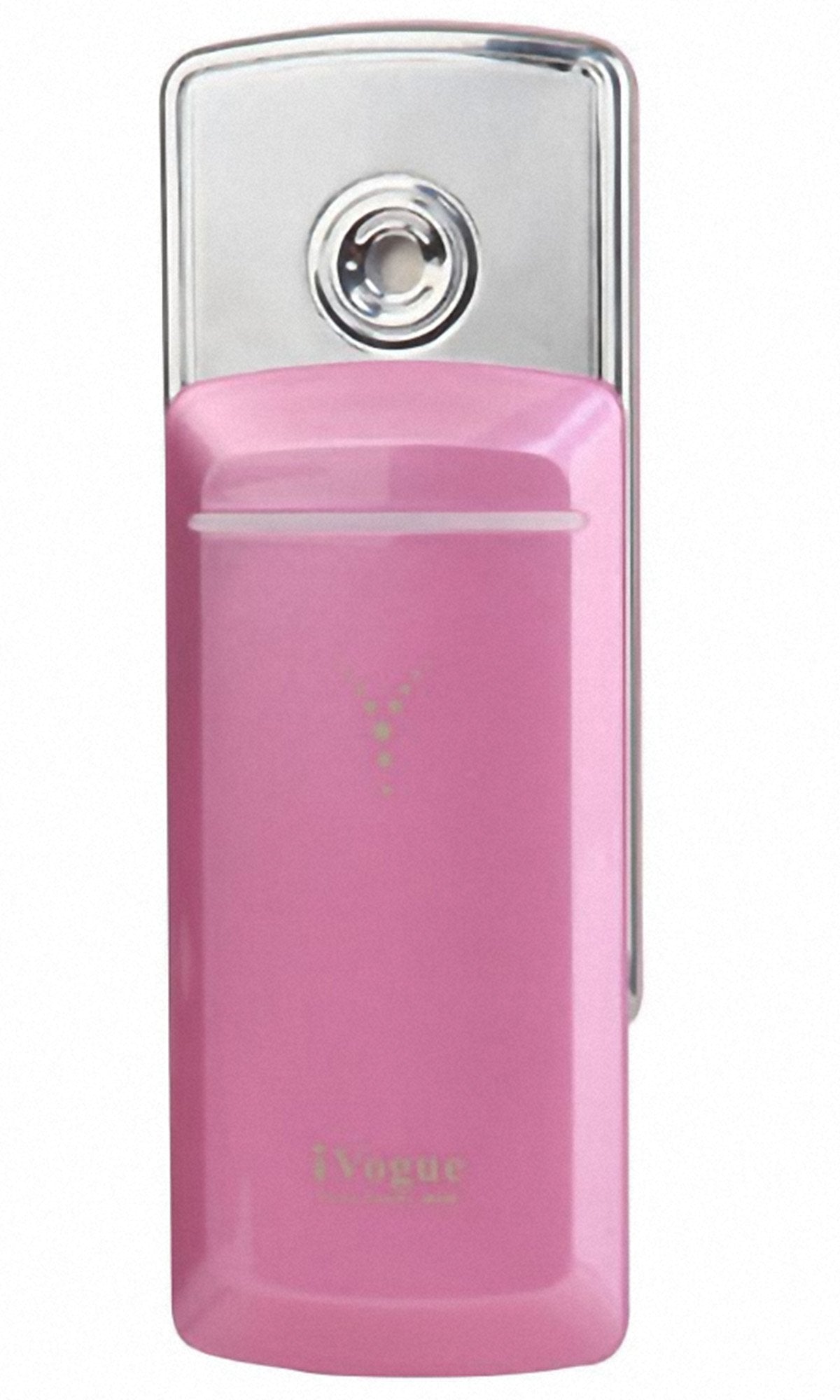 Nano Handy H2O Hydrating Facial Mist Atomizer Skin Revitalizer Refresher, Clear Radiant Moisture Skin in 30 Seconds!, Red