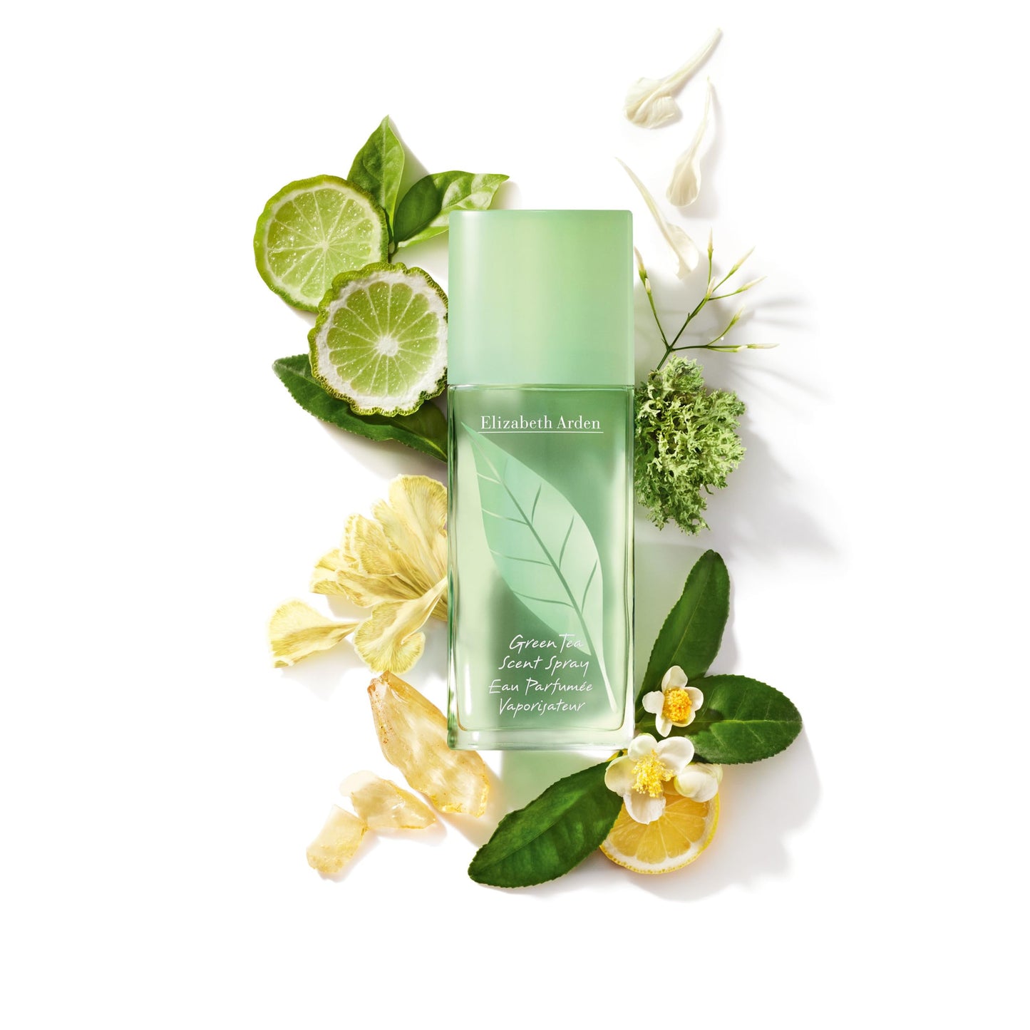 Elizabeth Arden Green Tea Women's Perfume Fragrance, Fresh & Floral Parfum with Notes of Bergamot, Tea and Oakmoss, Eau de Toilette, 1.7 Oz