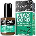 Karlash Professional Made in USA Natural Nail Prep Dehydrate & Bond Primer, Nail Bonding, Superior Bonding Primer for Acrylic Powder and Gel Nail