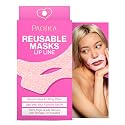 Pacifica Beauty Reusable Lip Line Mask, Skincare, Silicone Mask, For Fine Lines and Wrinkles, Lift and Firm, Pair with Serum, Storage Tin Included