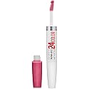 Maybelline SuperStay 24 2-Step Liquid Lipstick Makeup, Wear On Wildberry, 1 kit