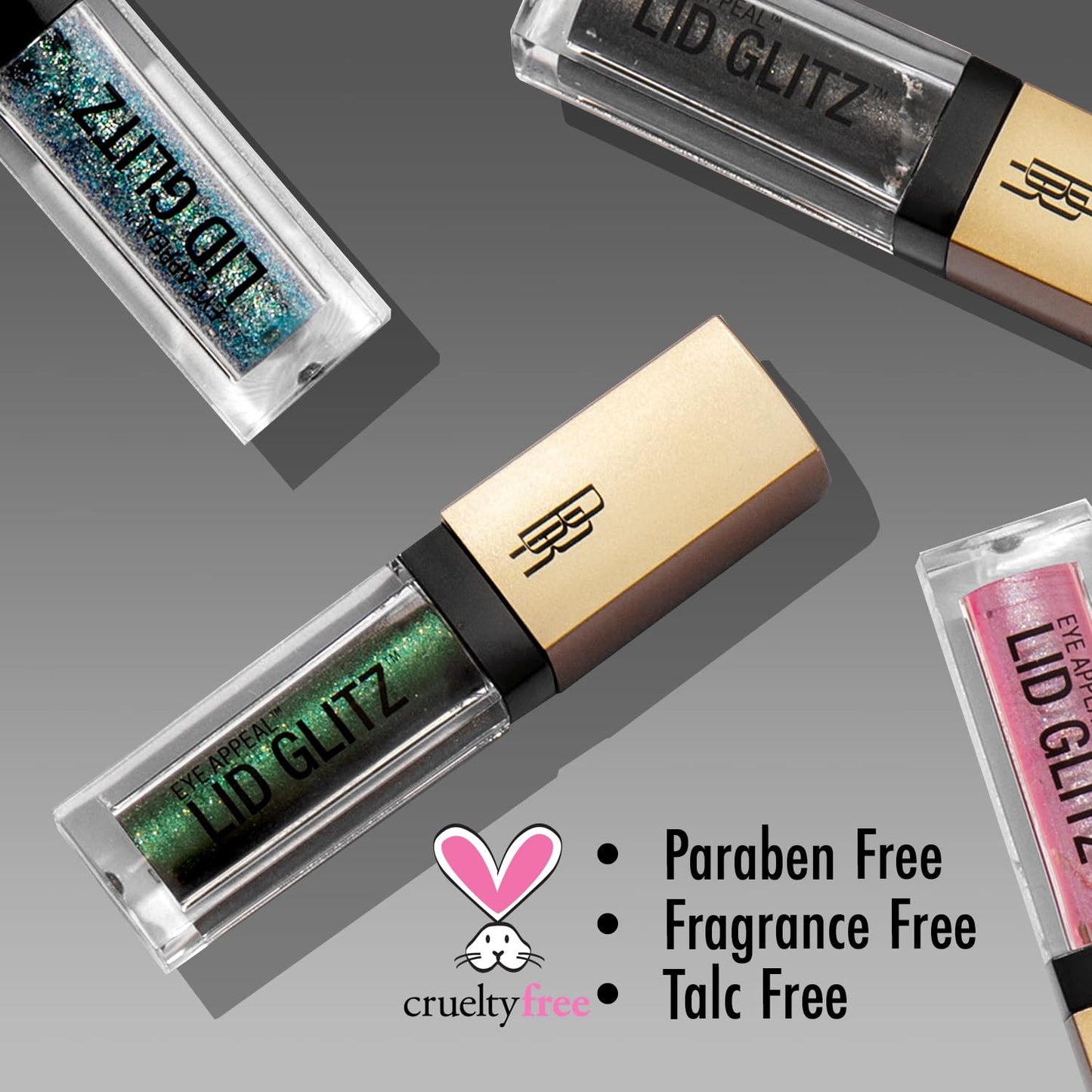 Black Radiance Eye Appeal Lid Glitz Liquid Shimmer EyeShadow, 5 Star, 0.18 Oz