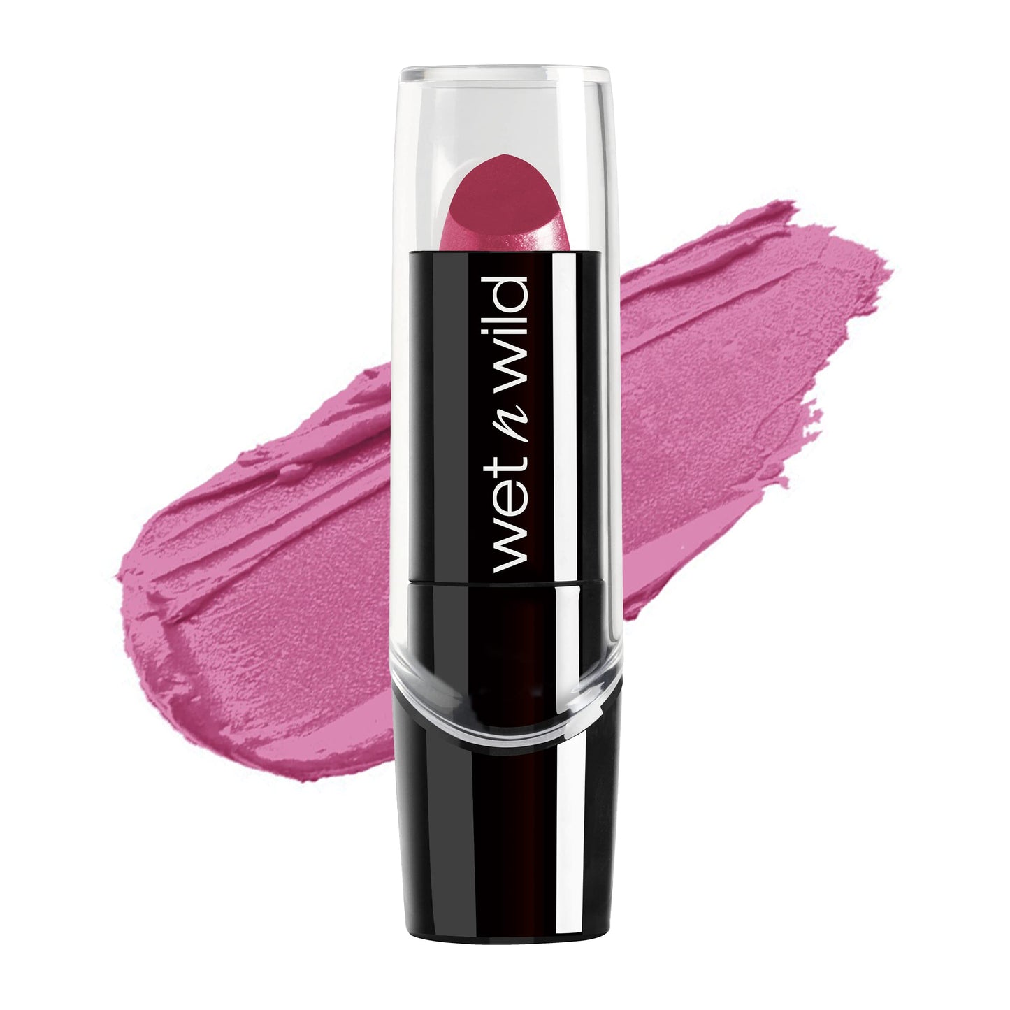 wet n wild Silk Finish Lipstick, Hydrating Rich Buildable Lip Color, Formulated with Vitamins A,E, & Macadamia for Ultimate Hydration, Cruelty-Free &