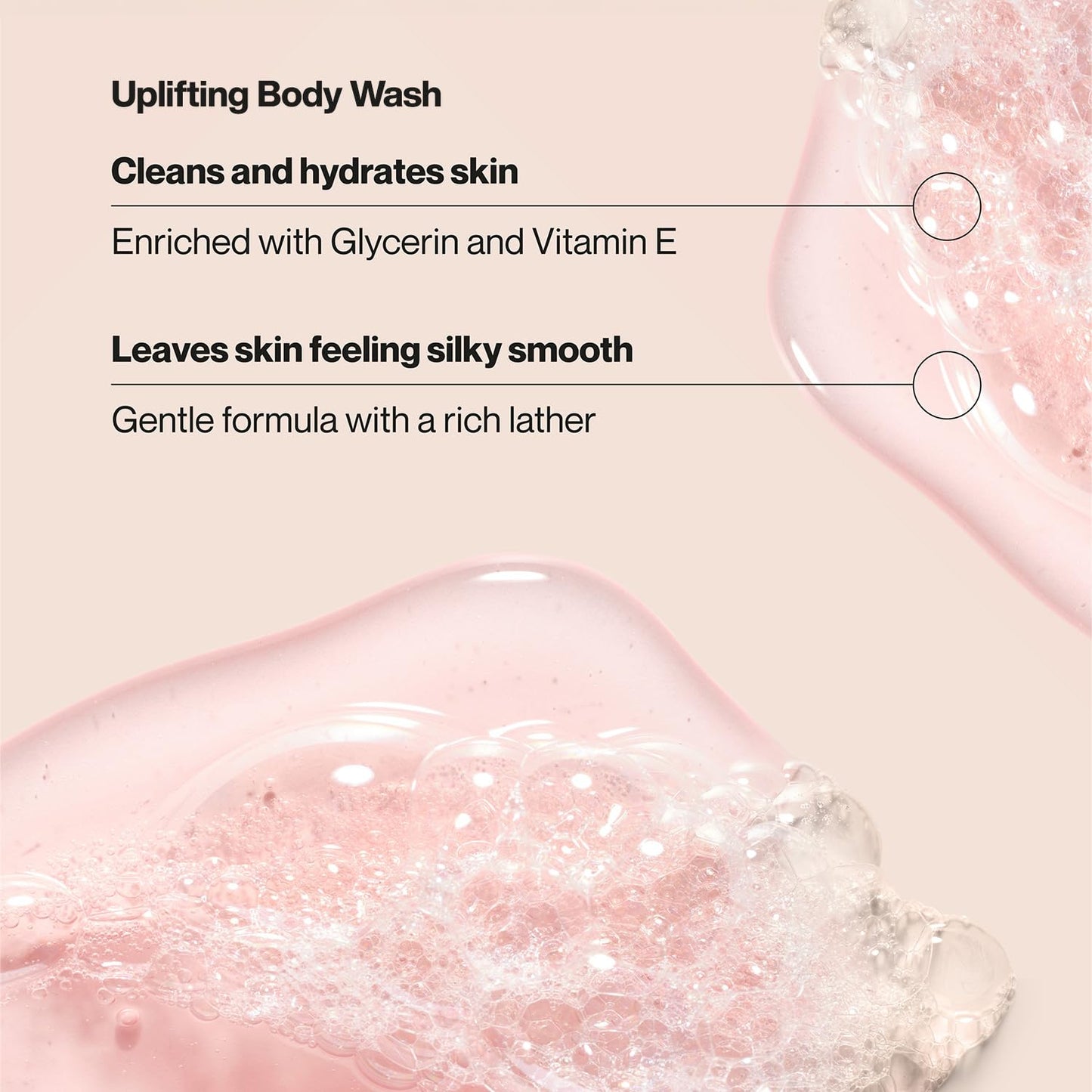 Suave Body Wash 2-Pack + Nourishing Shampoo & Conditioner, Wild Cherry Blossom - Gentle Body Care & Hair Care Set with Vitamin E, Cruelty Free (4