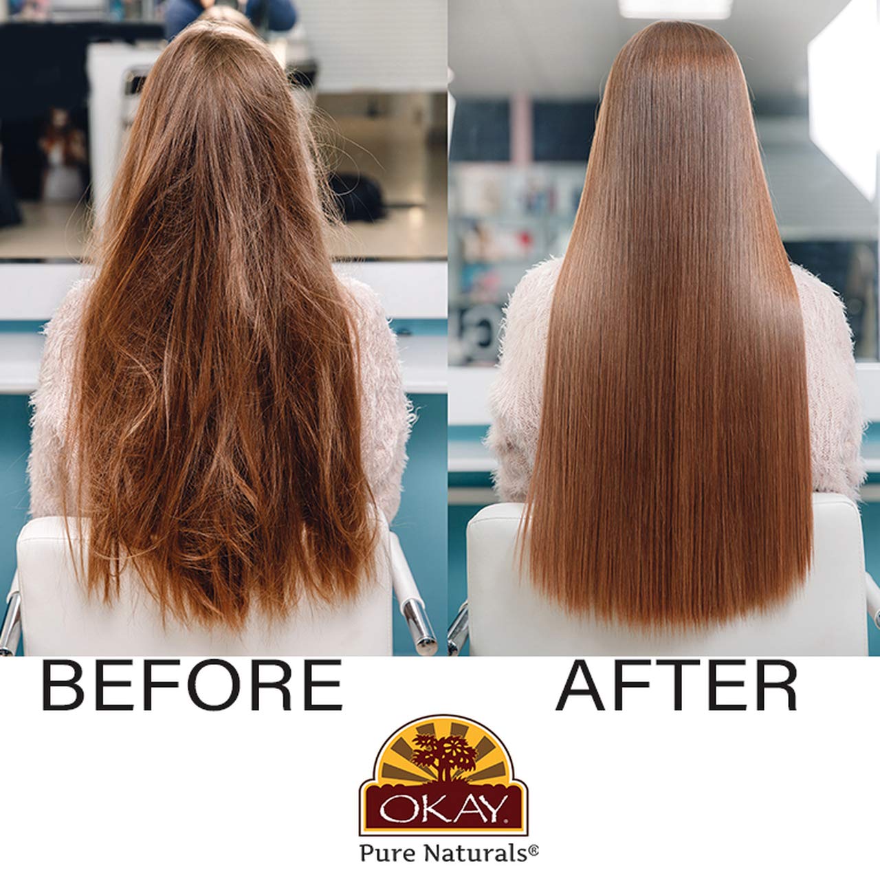 Okay Mango Revitalizing Anti-Breakage Treatment, For All Hair Types, Revitalize, 8 Fl Oz