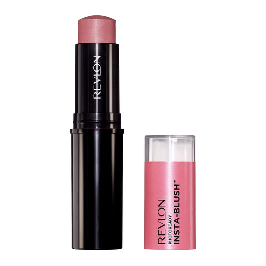 Revlon PhotoReady Insta-Blush Stick for Cheeks, Face Makeup with Cream to Powder Formula, High Impact Color, Moisturizing, Berry Kiss 320, 1.15 Oz
