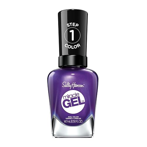 Sally Hansen Miracle Gel Salon Quality Nail Polish | Gel-Like Formula, Two-Step System, No UV Light Needed, Long Lasting | Opaque, Shimmery | 579/570 Beauty & Personal Care Sally Hansen