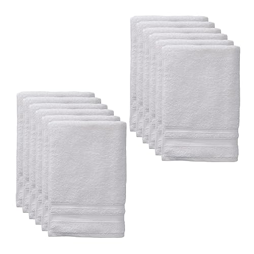 Bokser Home Hospitality Kenwood Oversized Bath Towels, Hotel Quality for Bathroom, Home, and Spa, 100% Combed Ring Spun Cotton Providing a Soft…