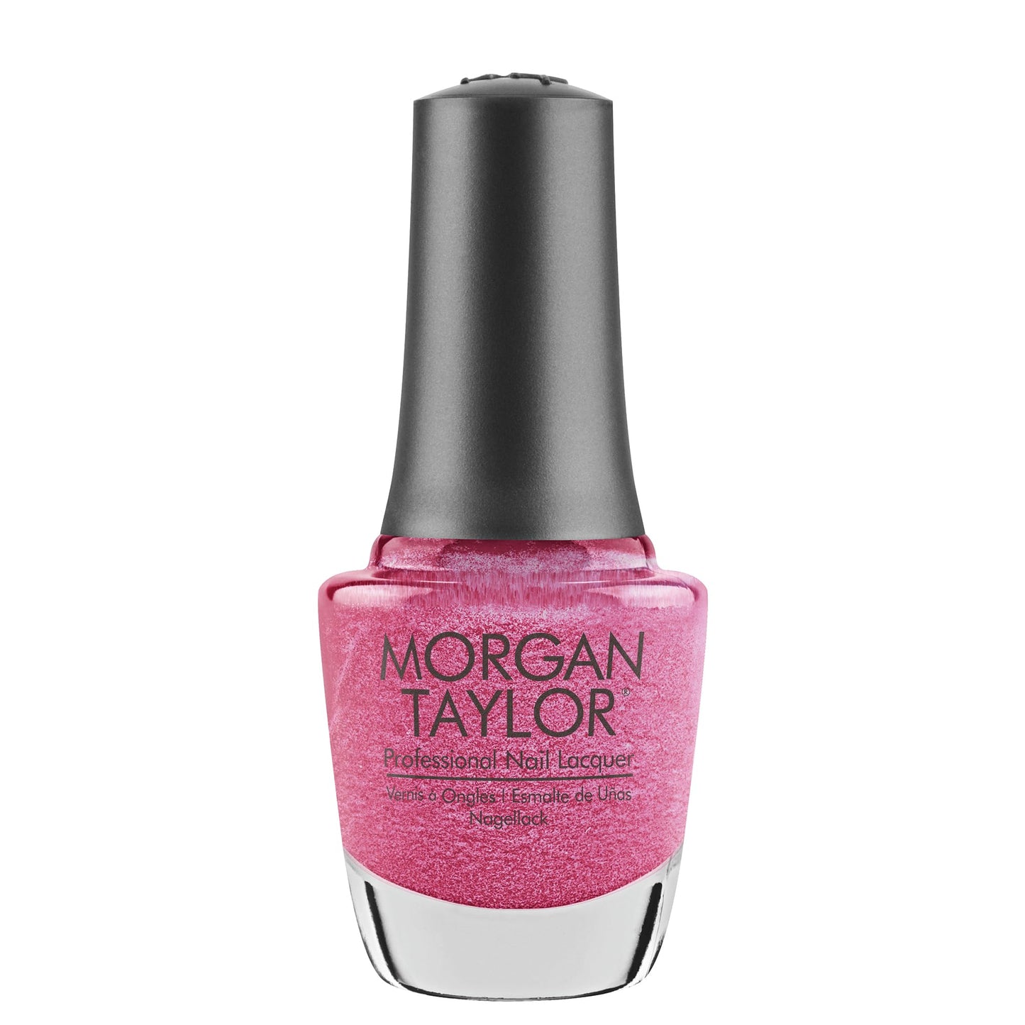 Morgan Taylor Nail Lacquer (Tutti Frutti) Sparkly Pink Professional Lacquer, Vibrant, Chip-Resistant, Fast-Drying, Long-Lasting, High-Shine, Perfect Beauty & Personal Care Morgan Taylor