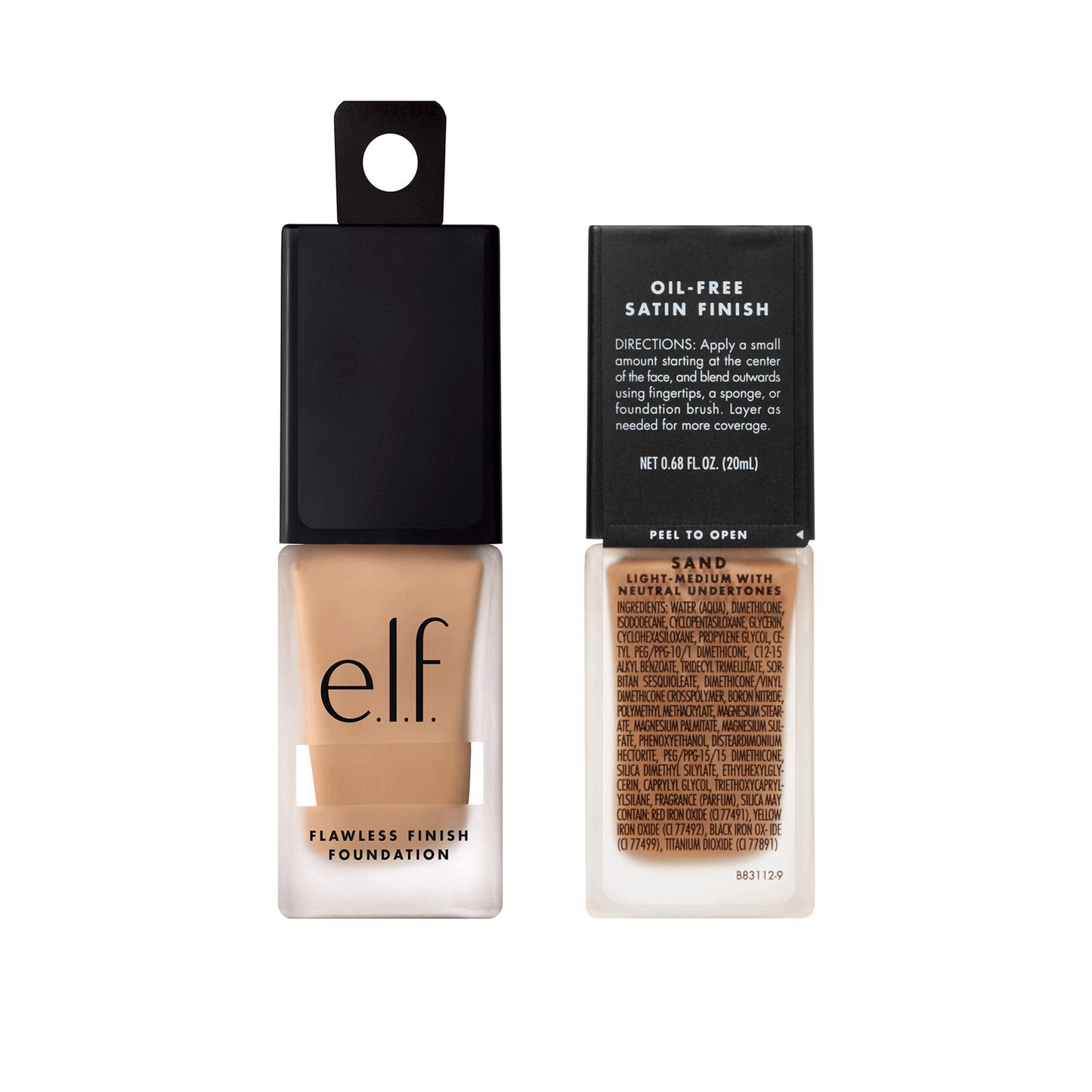 Flawless Finish Foundation, Lightweight Oil Free, Sand, 0.68 Fl Oz