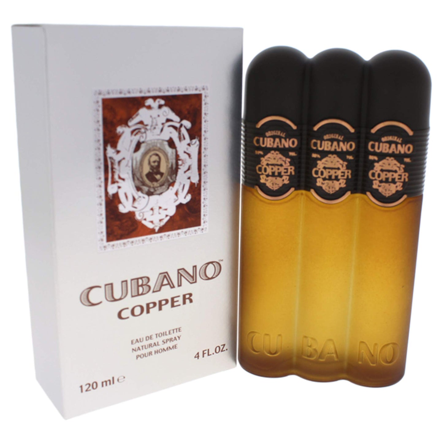 Cubano Copper By Cubano For Men. Eau De Toilette Spray 4 Ounces