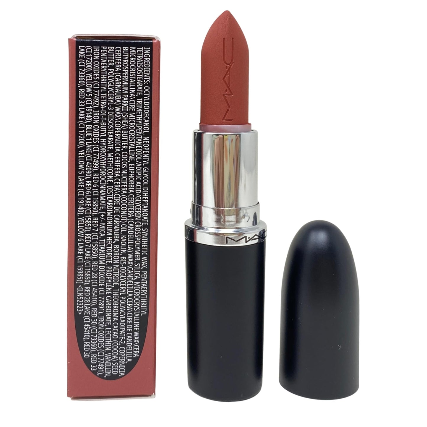 MAC Cosmetics M.A.Cximal Matte Lipstick - 683 Cafe Mocha (Mauvey pinky nude) 0.12 oz / 3.5g