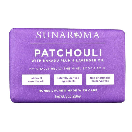 SUNAROMA Soap - 8.5oz (Patchouli Lavender) Beauty & Personal Care SUNAROMA