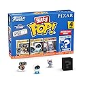 Funko Pop Bitty: Pixar Mini Collectible Toys 4-Pack - Wall-E, EVE, Remy, & Mystery Chase Figure - (Styles May Vary) and A Surprise Mystery Mini…