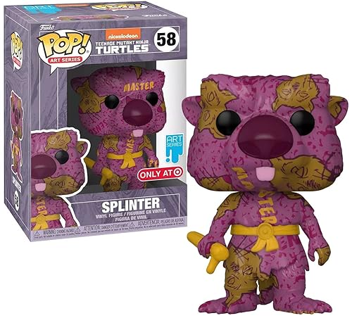Splinter Artist Series Teenage Mutant Ninja Turtles Funko Pop! Vinyl Figure with Pop! Protector - Exclusive