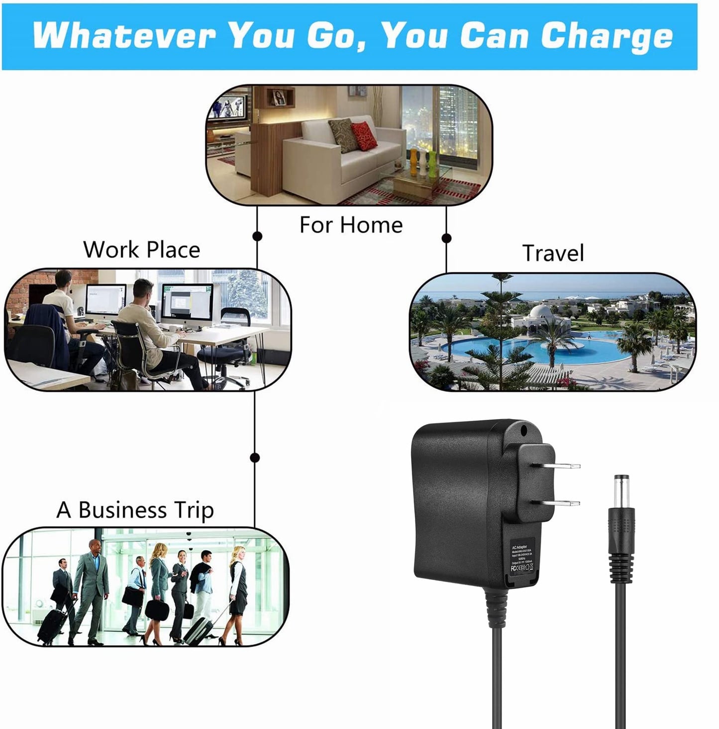 Jantoy 5V AC/DC Adapter Charger Power for VTech VM346 VM346-15 VM346-19 VM346-2 Cord Beauty and Personal Care Jantoy