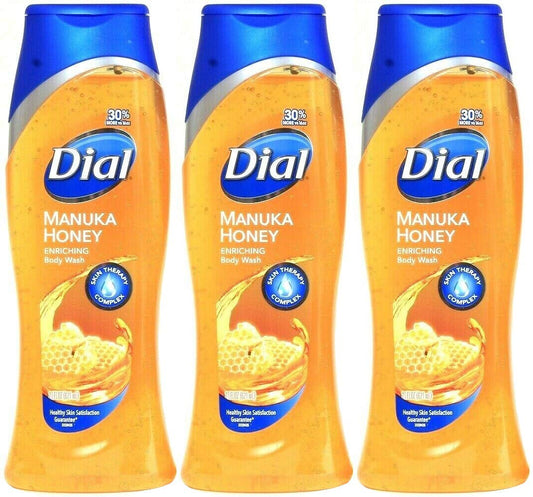 Dial Manuka Honey Enriching Body Wash, 21 Ounce (Pack of 3) Total 63 Ounces Beauty & Personal Care Dial