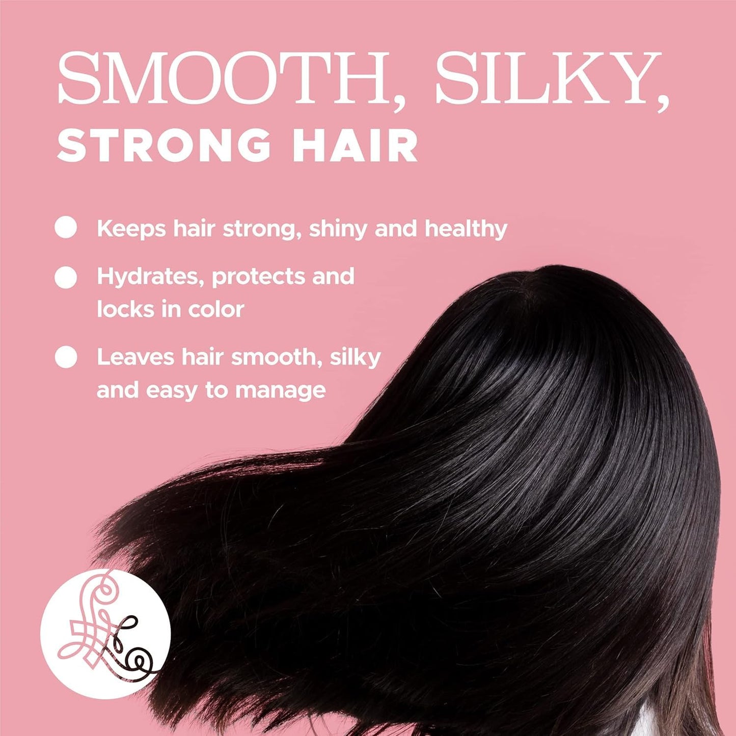 Luseta Keratin Shampoo and Conditioner for Color Treated Damaged & Dry Hair, Keratin Hair Treatment for Smoothing, Nourishing & Strengthening, Color