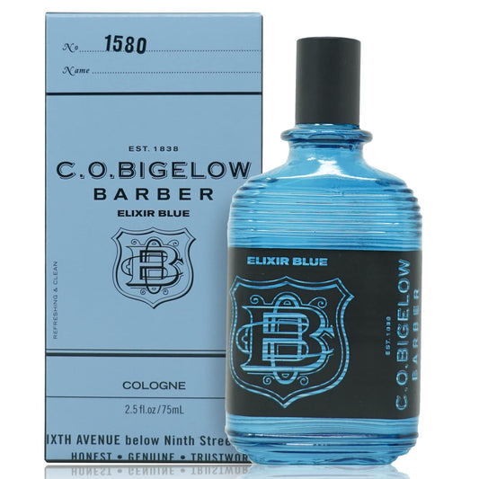 C.O. Bigelow Elixir Blue Cologne for Men, Watery Marine Fragrance, Long Lasting Men's Cologne, Elixir Perfume for Men, 2.5 Fl Oz