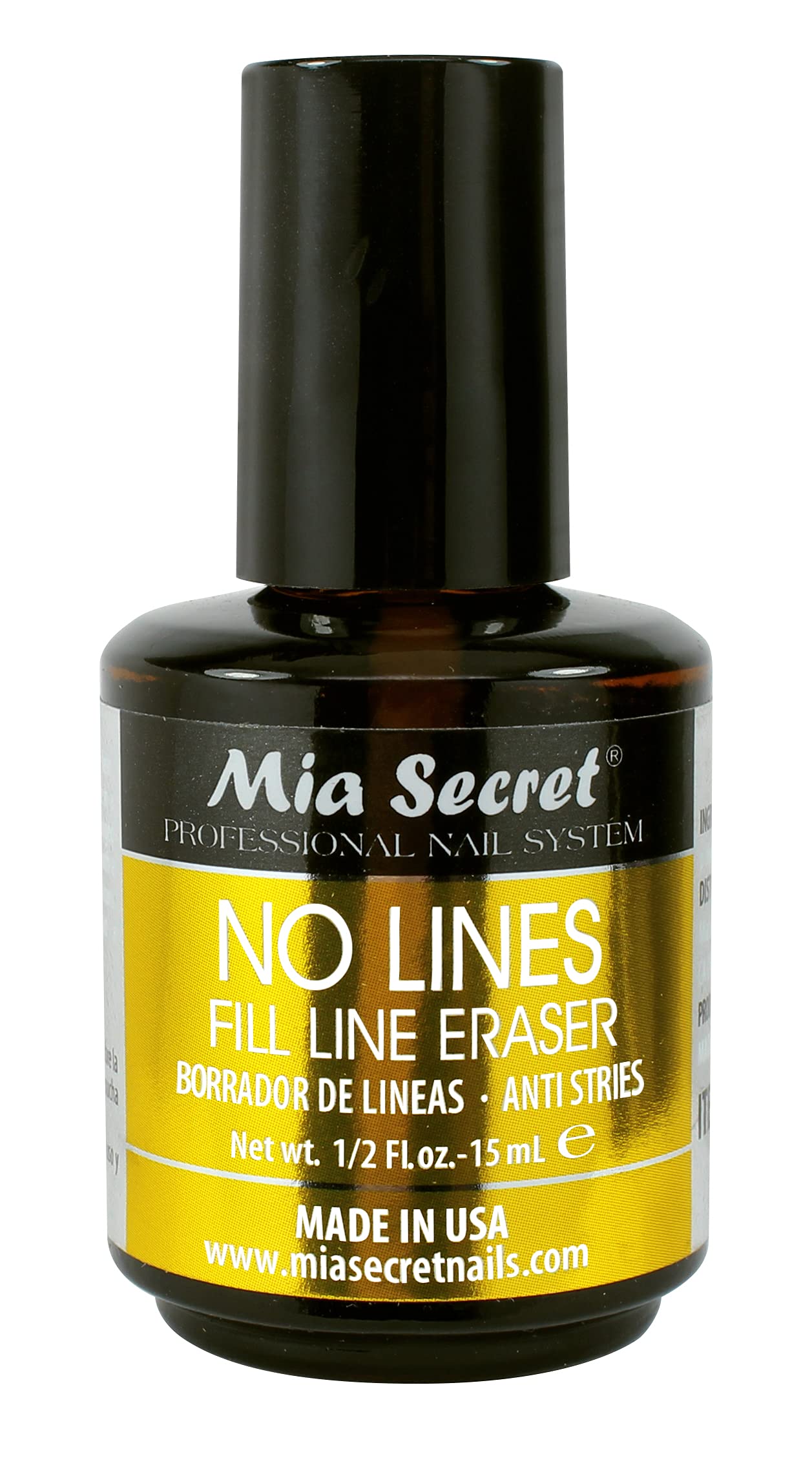 Mia Secret Acrylic Nail System No Lines Fill Line Eraser 0.5 Oz Made in USA Beauty & Personal Care Mia Secret
